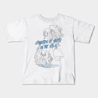 Hololive English Gawr Gura - Ambition Kids T-Shirt